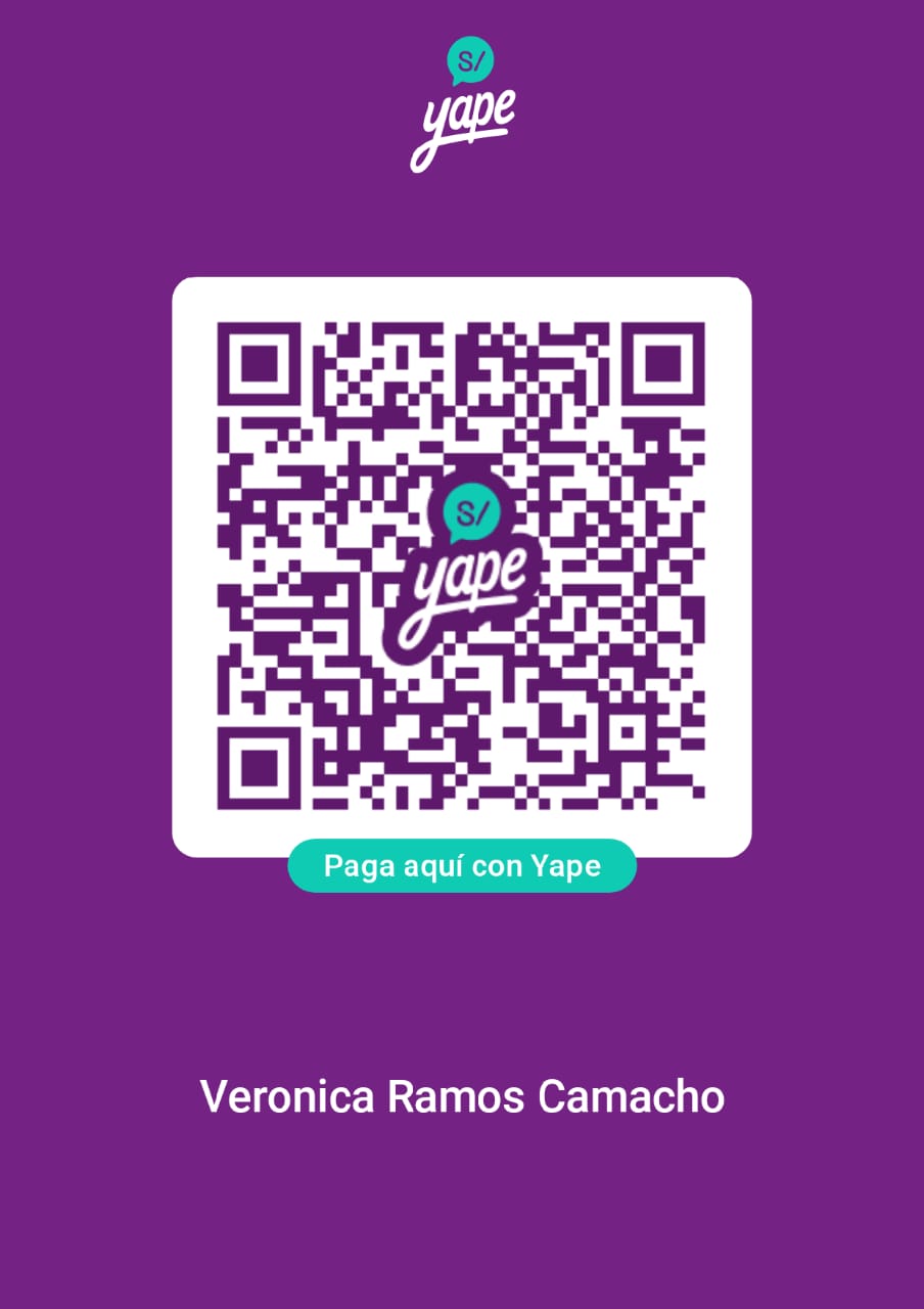 Código QR para pago con Yape