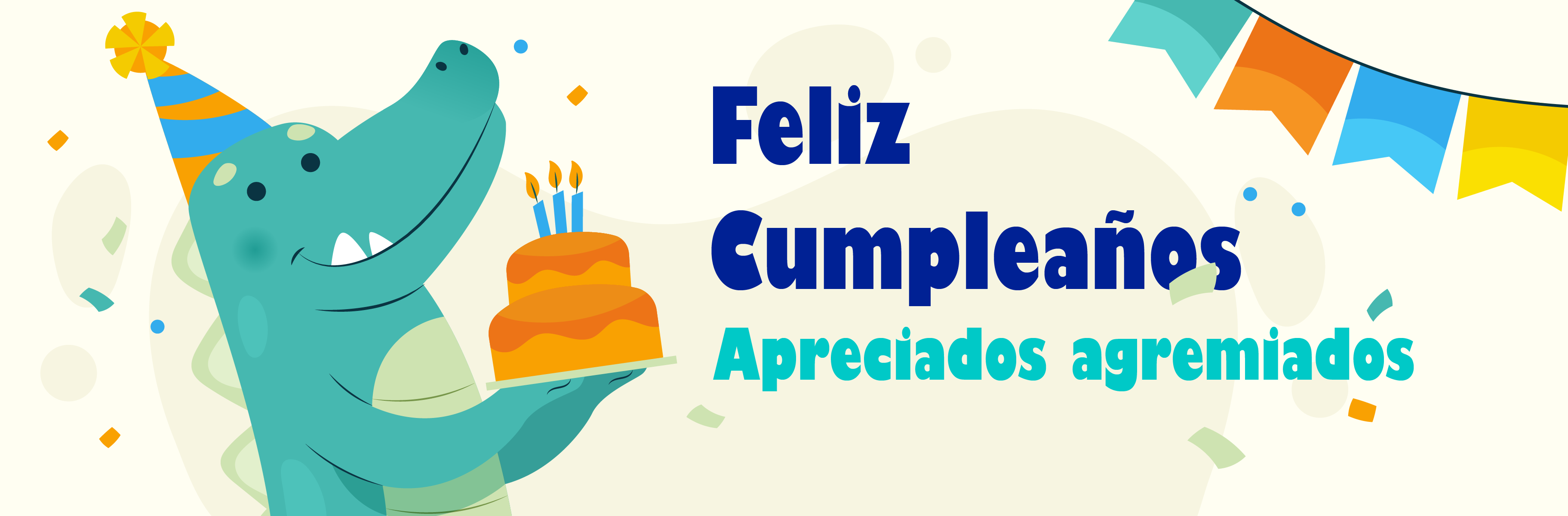 Agremiados que cumplen años hoy